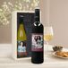 Maison de la Surprise Coffret vin avec étiquette imprimée - Merlot et Chardonnay