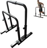 AJ-Sports Dip bars - Parallettes - Opdruksteunen - Push up Grips - Push up bar - Calisthenics - Dip station - Verstelbaar van 70-100cm hoog