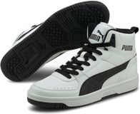 Puma Rebound JOY sneaker montante homme 374765 blanc noir