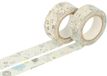 Classiky Washi-masking tape, 2 stuks, washi, maten en designs, gesorteerd A