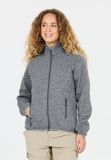 WHISTLER Fleecejacke SAMANI Vrouwen donkerblauw-gemêleerd Polyester Rits