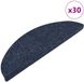 vidaXL Trapmatten zelfklevend 30 st 56x17x3 cm blauw
