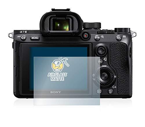 brotect Antireflecterende Glas Screen Protector Mat compatibel met Sony Alpha 7 III / 7R II / 7S II - Schermbeschermer [Folie niet gehard glas]