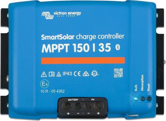 Victron SmartSolar MPPT 150/35 - Zwart - 1 stuk(s)