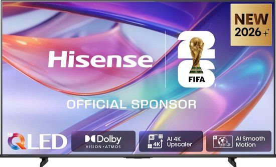 Hisense 43E7DS / QLED TV / 43 inch / 2026