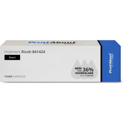 Huismerk Ricoh 841424 Toner Zwart