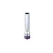 KING TONY 424508M Dun ommuurde Design Socket, 8 x 90 mm, 1/2-inch Drive
