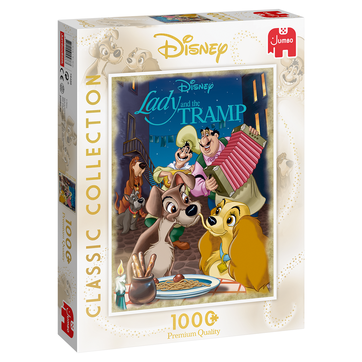 Jumbo Classic Collection - Lady & The Tramp 1000 pcs