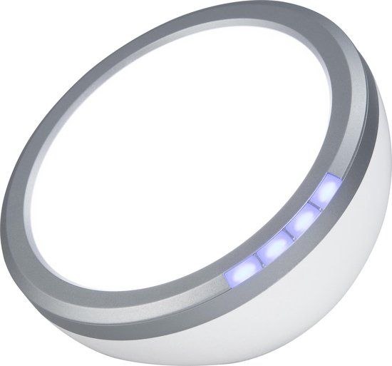 Fysic FW-400 Energielamp / Lichttherapielamp - Anti winterblues - Wit-Zilver