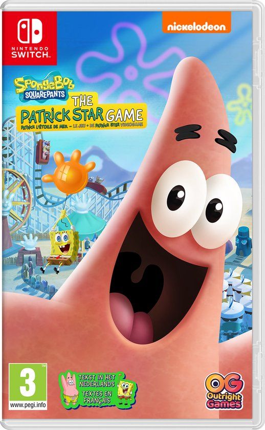 Outright Games SpongeBob SquarePants: De Patrick Ster Videogame - Nintendo Switch - Standard Edition