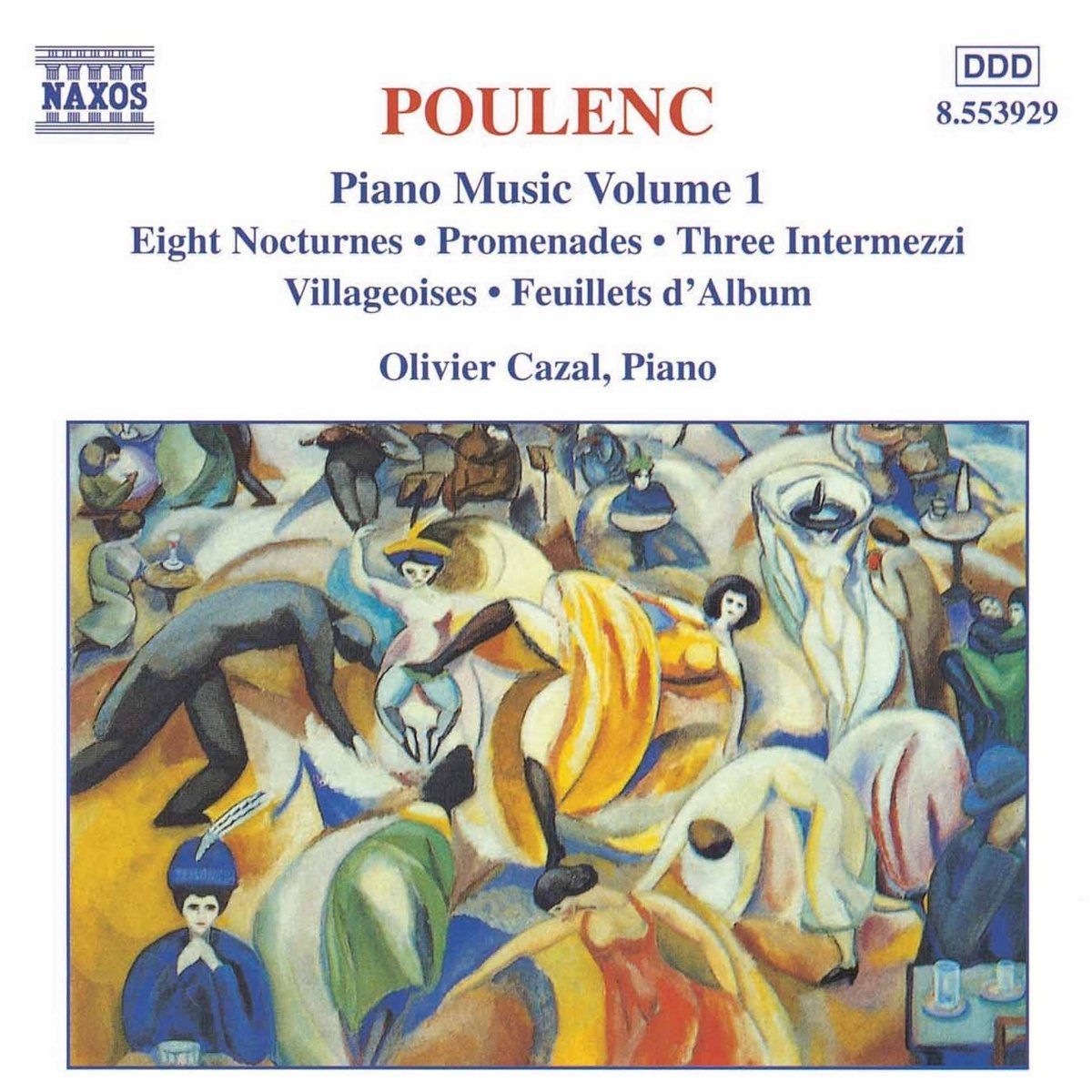 OUTHERE Poulenc: Piano Music Vol 1 / Olivier Cazal