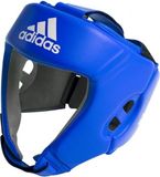 Adidas AIBA Professionele Hoofdbeschermer Boksen Blauw - XL