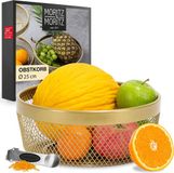 Moritz & Moritz fruitmand etagère net goud