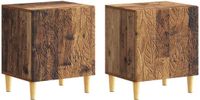 vidaXL Nachtkastje Oud Hout 43 x 34,5 x 50 cm