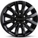 BORBET DESIGN CW6 noir mat 6,5Jx17 6x130 ET62