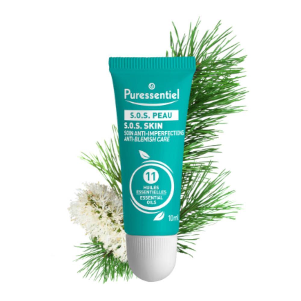 Puressentiel SOS Huidverzorging Tegen Onzuiverheden 10 ml roller