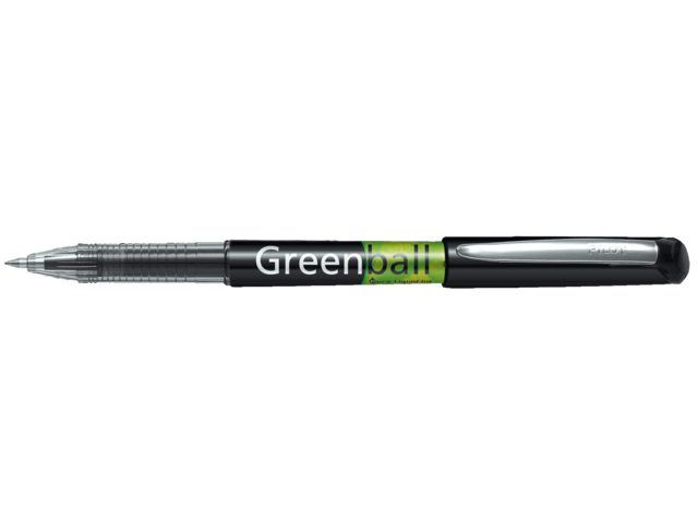 Pilot Rollerpen Greenball Begreen zwart 0.4mm