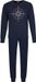 Pastunette - Cloud Navigator - Pyjama - Katoen - Lange mouw - Blauw - Maat L