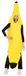 Rubies Bananenkostuum voor volwassenen, mannen en vrouwen, tuniek in bananenvorm, kostuums voor carnaval, vrijgezellenfeest, feest en cosplay