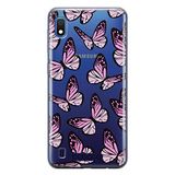 ERT GROUP mobiel telefoonhoesje voor Samsung A10 origineel en officieel erkend Babaco patroon Butterflies 002 optimaal aangepast aan de vorm van de mobiele telefoon, gedeeltelijk bedrukt
