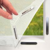 EASYmaxx Insect Protect Vliegengaas voor ramen met magnetische bevestiging