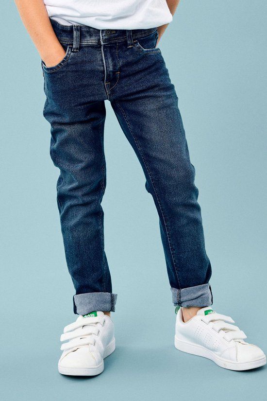 Name It Jeans Nkmsilas Xslim Jeans - Dark Blue Denim - Kids - Size 158