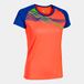 Joma Elite X T-shirt Met Korte Mouwen Oranje XL Vrouw
