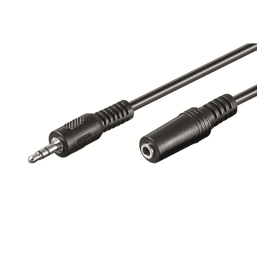 Ewent EW-220200-030-N-P - Audio kabel - 3 m - Zwart