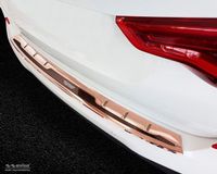 RVS Avisa RVS Achterbumperprotector 'Deluxe' passend voor BMW X3 G01 M-Pakket 2017- 'Performance' Koper 'Brushed Mirror'/Koper Carbon