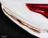 RVS Avisa RVS Achterbumperprotector 'Deluxe' passend voor BMW X3 G01 M-Pakket 2017- 'Performance' Koper 'Brushed Mirror'/Koper Carbon
