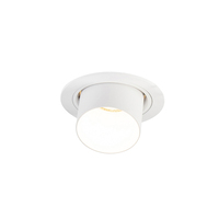 QAZQA installa - Plafond spot - 1 lichts - Ø 90 mm - Wit