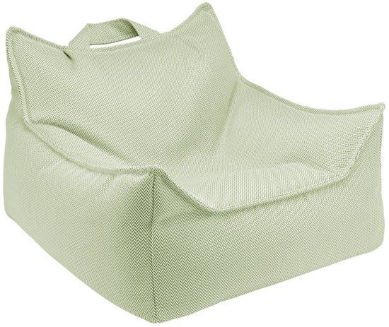 Wigiwama Outdoor Zitzak Herba Groen Polyester 80x80x50 cm