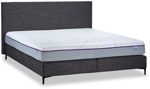 Wave by M Line Boxspring Emerald vlak met Wave matras matras 90 x 200 x 120 90 cm / 200 cm / 120 cm