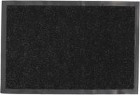 Luance Tapis de propreté - noir - 60 x 40 cm - pour intérieur - PVC / polyester - tapis sec