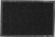 Luance Tapis de propreté - noir - 60 x 40 cm - pour intérieur - PVC / polyester - tapis sec