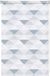 GARDINIA EASYFIX-rolgordijn met decoratie, driekhoek, 45 x 150 cm, grijs