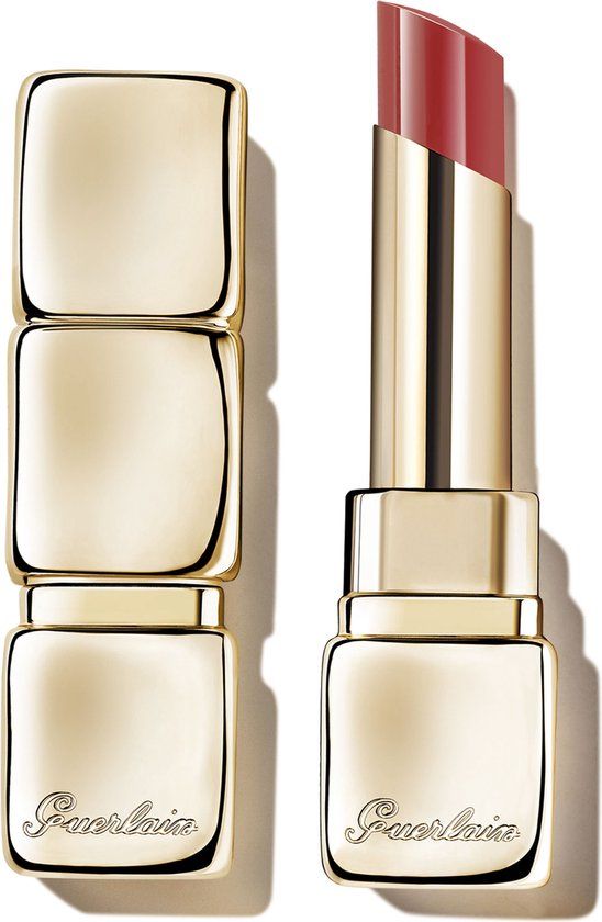 Guerlain KISSKISS SHINE BLOOM lipstick - Eternal Rose, 3.2g
