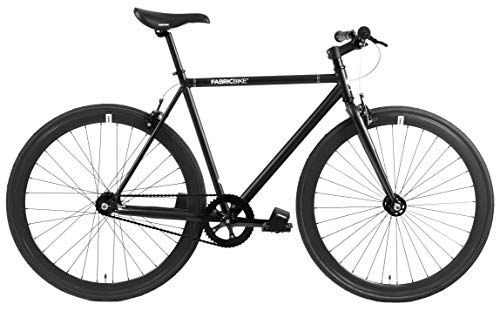 FabricBike Original - Fixed Gear Bike - 28 inch - Fixie Bike - Single Speed - Fully Matte Black - S-49cm