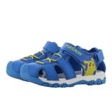 Leomil Pokémon - Sandalen voor jongens - Pikachu Schoenen voor kinderen met klittenband - Zomerschoenen van 2 tot 8 jaar - Maat 29 - Blauw