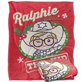 A CHRISTMAS STORY Silky Touch Super Soft plaid 152 x 127 cm