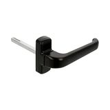 Amig Aluminium handgreep model Epsilon - Zwart - 132 x 70 mm