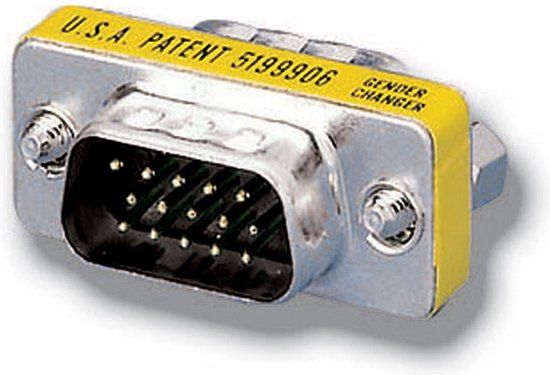 Equip Gender Changer Adapter Sub-D 15pin M/M VGA