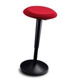 Sedus Pasvorm - Ergonomische kruk - Rood/Zwart - 53-80 cm verstelbaar
