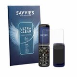 Savvies Screenprotector voor Guwet G739 (Voor+Achter) - Folie Beschermfolie transparant 18 Stuks