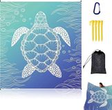 Famanu Strandmat XXL - Water- en vuilafstotend - 200 x 210 cm