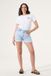 Garcia Dames Effen Shorts Blauw