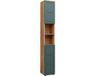 Vicco Irma Meuble de salle de bain – 30 x 192 cm vert/chêne doré