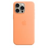 Apple iPhone 15 Pro Max Silicone Case with MagSafe - Orange