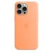 Apple iPhone 15 Pro Max Silicone Case with MagSafe - Orange