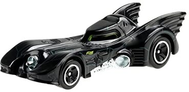 Hot Wheels Speelgoedauto DC Batmobile 7,5 cm staal zwart